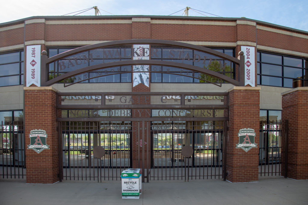 Arkansas Baum Baseball Stadium Harness Roofing Waterproofing